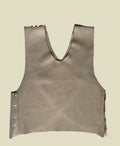 Brisa del Desierto - Chaleco Boho Beige Gamuza