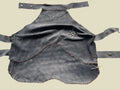 Ceniza y Luna - Falda Boho Gamuza Gris Carbón