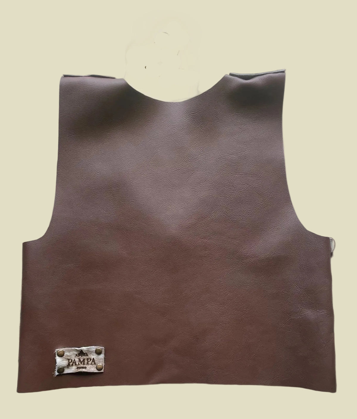 Pampa Salvaje — Chaleco Pelo de Vaca Gris